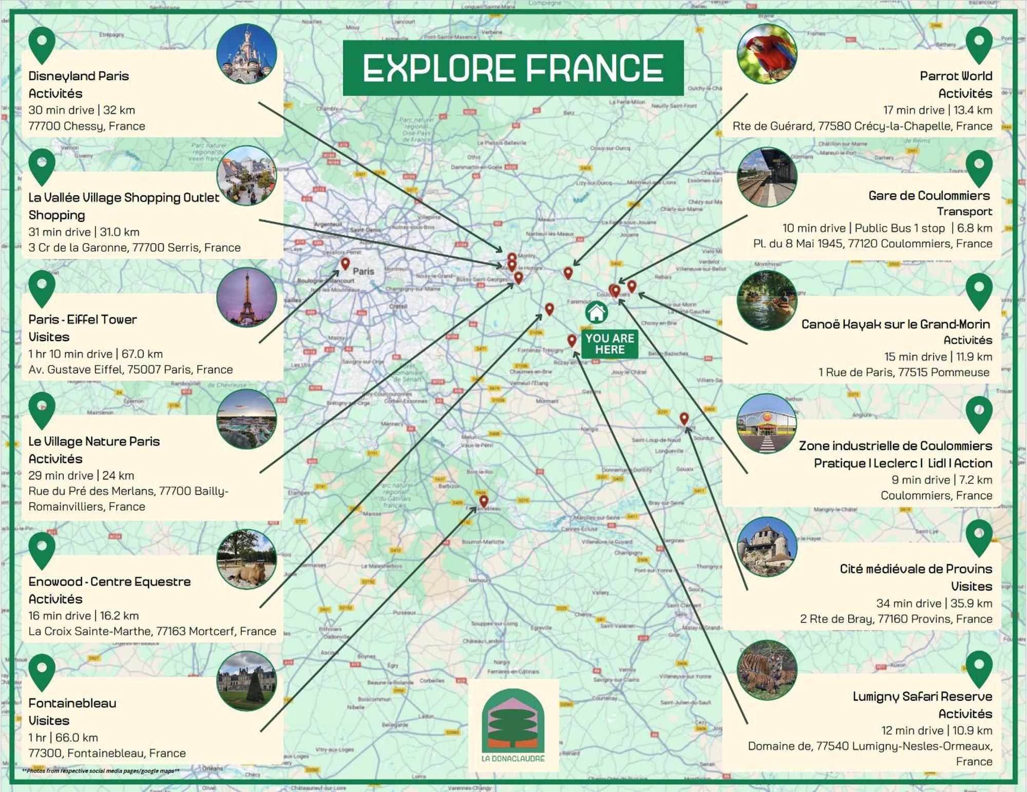 La Donaclaudre - Hebergement De Groupe En Pleine Nature, Ideal Pour Tous Vos Sejours ! 63 Couchages - 2 Grandes Salles - Salle De Jeux - Cuisine Professionnelle - Accessible Facilement - Localisation Attractive -Proche Paris & Disney Saint-Augustin  Экстерьер фото